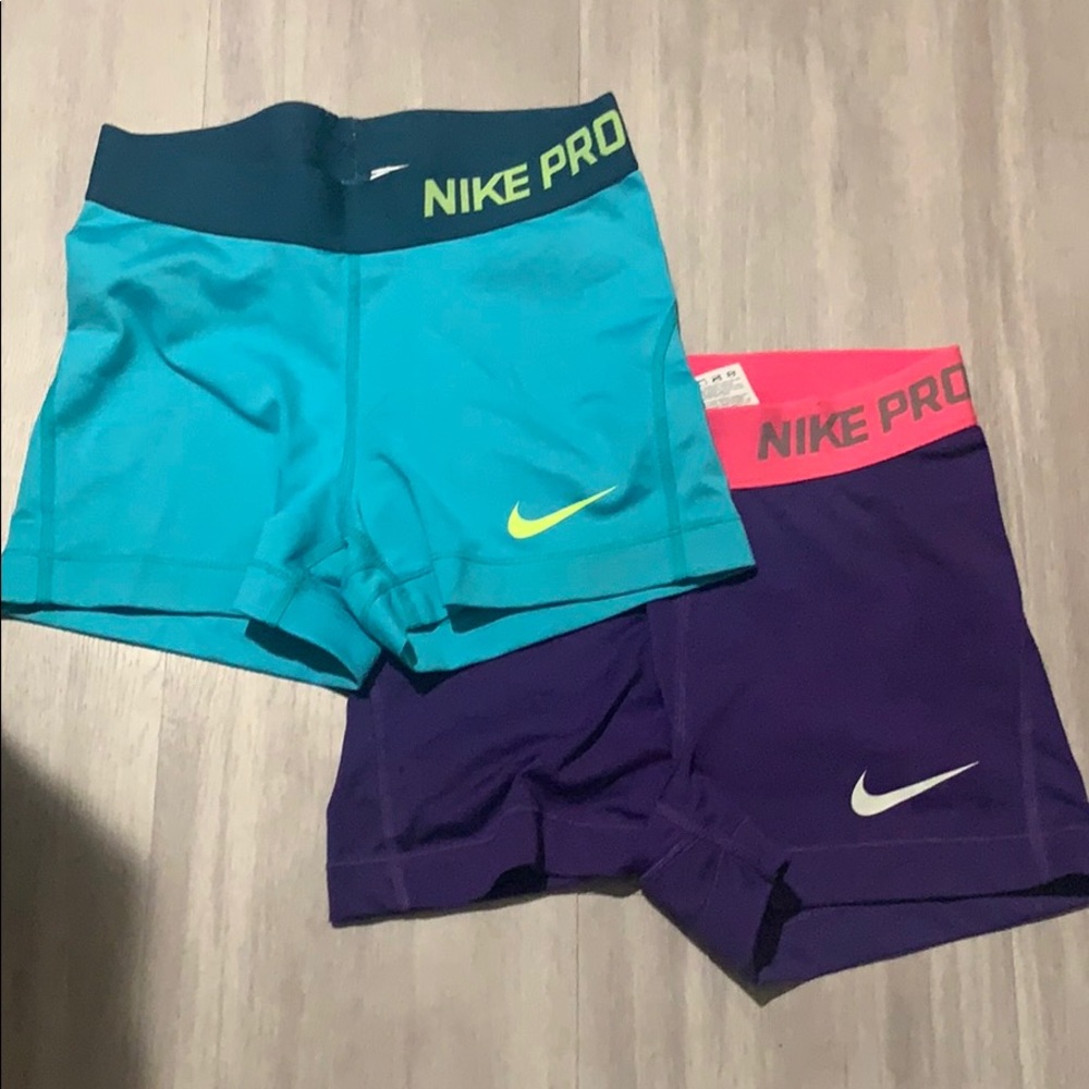 Two Nike Pro shorts! NOT for SALE!